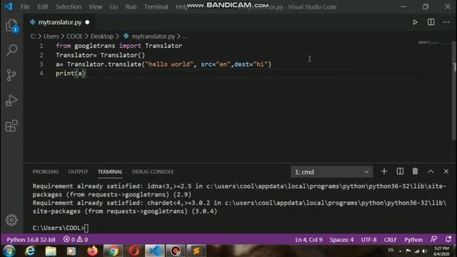 How to Create Google translator using Python | Googletrans | python projects | priyansh Jain | смотреть онлайн