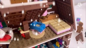 НОВОГОДНИЙ ОБЗОР ПРЯНИЧНОГО ДОМИКА ИЗ LEGO!!!