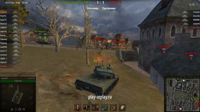 AMX 50B, Химмельсдорф, Стандартный бой смотреть онлайн