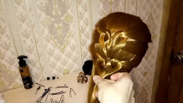 Урок 38. Прическа " Сердечки" Женственная, романтичная,нежная и красивая прическа. Легко и быстро!
