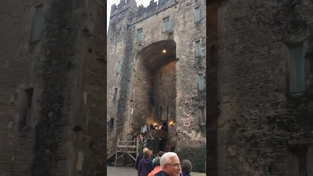 Entering Bunratty Castle, Bunratty Ireland