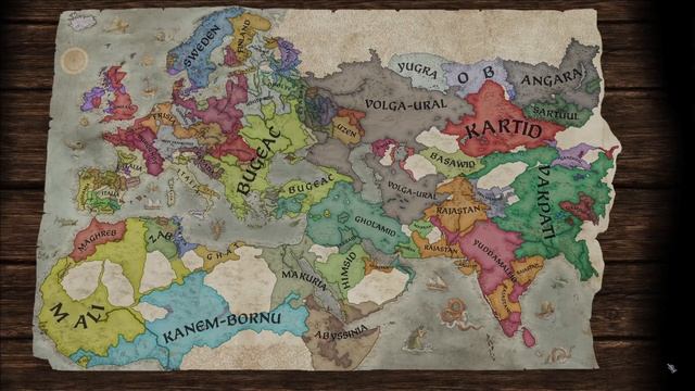 Crusader Kings 3 Timelapse: The Rise and Fall of Modern Borders смотреть онлайн