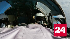 Российские Су-34 в зоне СВО ударили по противнику фугасными авиабомбами - Россия 24