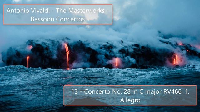 Antonio Vivaldi | Bassoon Concertos | Study Music смотреть онлайн