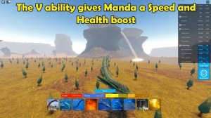 Roblox Kaiju Universe - MANDA REMODEL! Final Wars Manda FULL SHOWCASE!