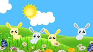 На полянке зайки танцевали