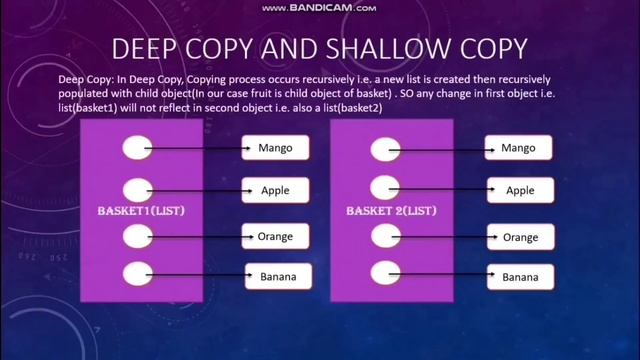 Deep Copy and Shallow Copy in List #python #python3 #pythonforbeginners #list #deepcopy #shallowcop