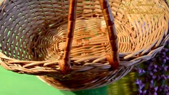 ?ПАСХАЛЬНАЯ КОРЗИНА канзаши | Как украсить корзину