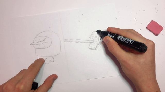 Амонг Ас - 3Д Рисунок Иллюзия | Бумажные поделки | Как Нарисовать | Among us смотреть онлайн