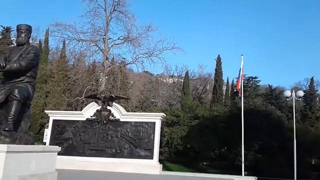 Ливадийский дворец. Часть 4. Памятник Александру III. Большая Ялта 2018