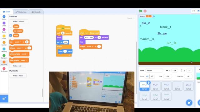 Spelling Game in Scratch смотреть онлайн