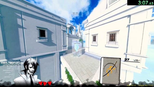 Neon White Demo All Levels Speedrun 5:59.53