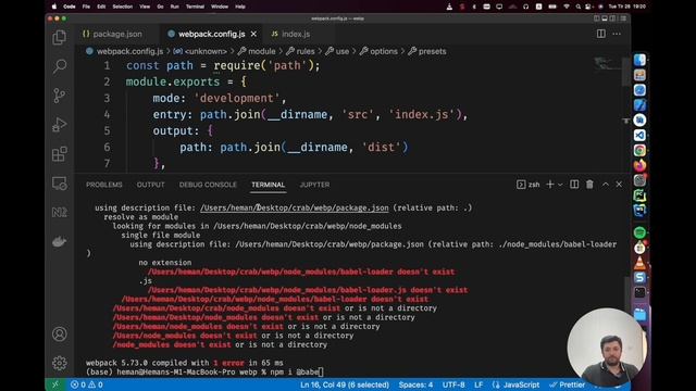 آموزش React - ساخت پروژه ریاکت با Webpack смотреть онлайн