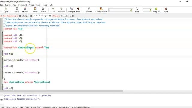 Abstract Classes Java Programming Language   GeeksforGeeks
