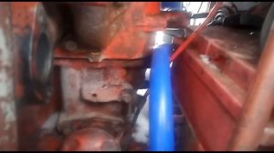 Установка предпускового подогревателя на ЮМЗ.