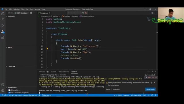 Learn how to add delay in c# смотреть онлайн