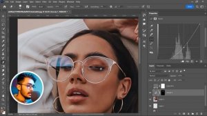 Remove Glare from glasses Magically in Photoshop