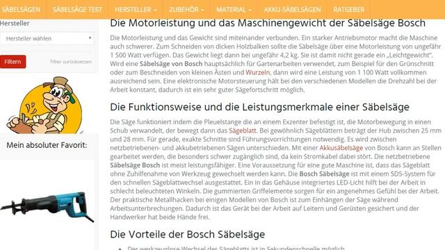 Säbelsägen von Bosch | Infos, Tipps und Testsieger | SaebelSaegen.net смотреть онлайн