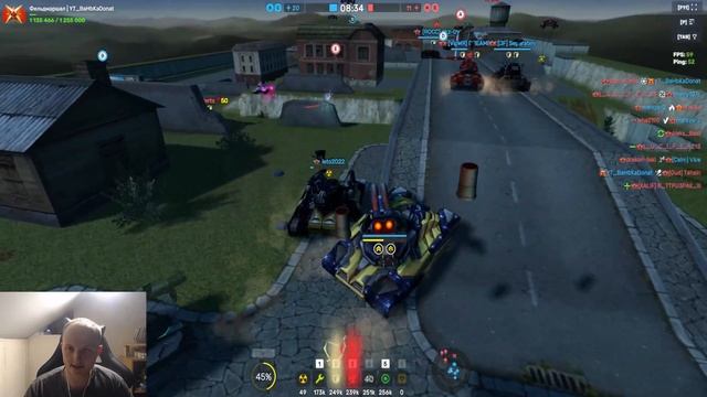 #178 ЧИТЕРСКИЙ МОЛОТ НА ДАЛЬНОСТЬ РАЗВАЛИВАЕТ ПРОТИВНИКА НА МЕГАДОНАТЕ В ТАНКАХ ОНЛАЙН смотреть онлайн