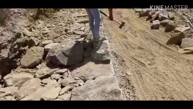 Кладка стены из гранита (2часть) смотреть онлайн