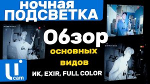 Сравнение Видов Подсветки У Камер Видеонаблюдения: ИК, EXIR и Fullcolor