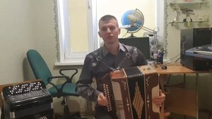 Николай Горобец (гармонь) - Как у нашего соседа
