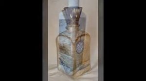 ДЕКУПАЖ! Бутылки в стиле декупаж!