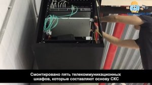 Монтаж СКС и видеонаблюдения