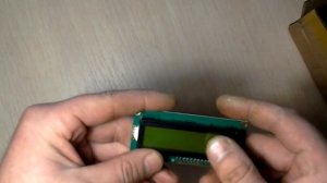 Дисплей LCD1602A с AliExpress:распаковка и тест