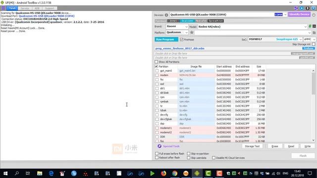 Xiaomi Redmi 4A Mi Account + Google Account by UFi Dongle смотреть онлайн