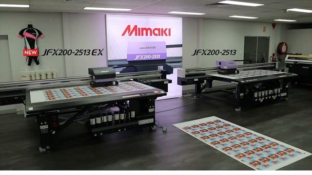 Mimaki JFX200, 2513 EX Wide Format UV LED Flatbed Printer смотреть онлайн