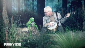 Steve Martin and Kermit the Frog in "Dueling Banjos"