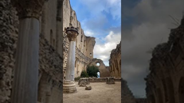 Школьная комната  в Аббатстве Беллапаис. Руины XIII века #abbey #bellapais #аббатство #timelapse