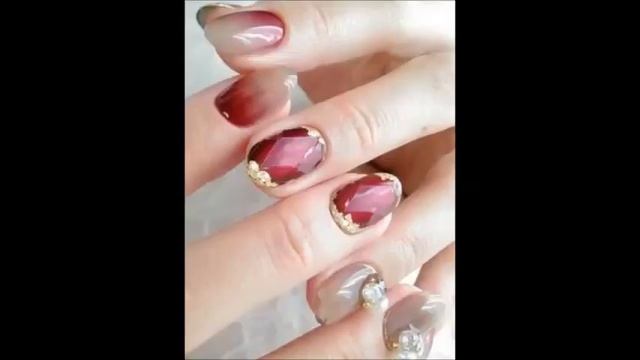 Бордовые ногти смотреть онлайн