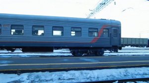 Тепловоз ТЭП70БС-089 с пригородным поездом Ижевск - Ува I