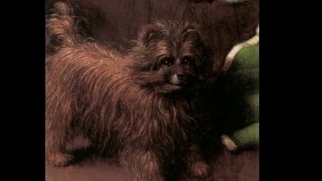 Ян ван Эйк, Портрет Джованни Арнольфини и его жены, 1434 г. смотреть онлайн