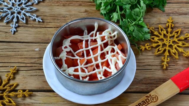 Салат Коррида с крабовыми палочками