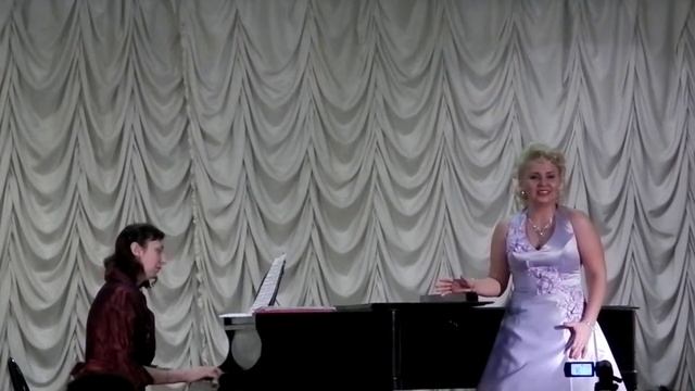 Моцарт. Ария Сюзанны. Сопрано Анастасия Прохорова. Рояль Ксения Блинцовская смотреть онлайн