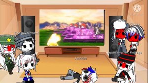 countryhuman react to A normal day in Japan ( Gacha club )