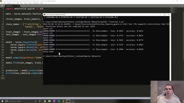 Python Neural Networks - Tensorflow 2.0 Tutorial -  Using the Model to Make Predictions
