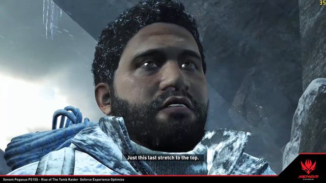 Xenom Pegasus PS15S Rise of the Tomb Raider Performance test смотреть онлайн