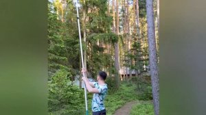 Ножовка садовая высоторез с телескопической штангой 5 м SKRAB 28154