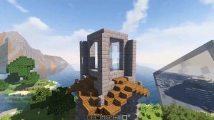 КАК ПОСТРОИТЬ СРЕДНЕВЕКОВУЮ БАШНЮ В MINECRAFT?