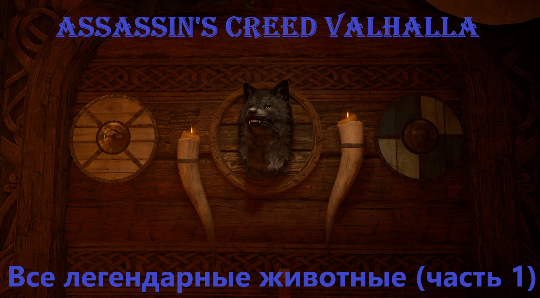 Assassin's creed Valhalla легендарные животные часть1