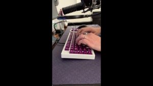 Allison Prototype Keyboard - Typing Test