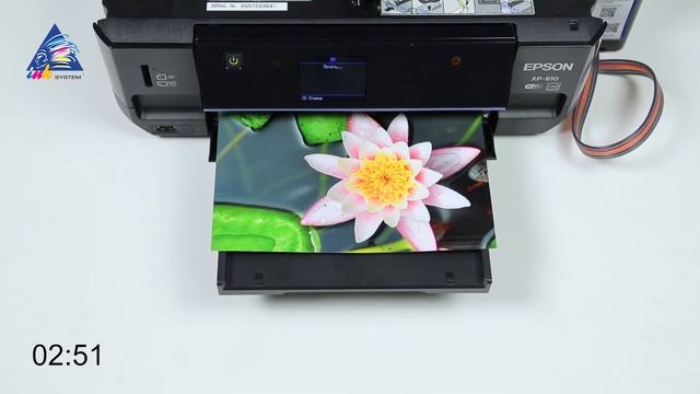 Epson XP-610: тест на скорость печати фото А4