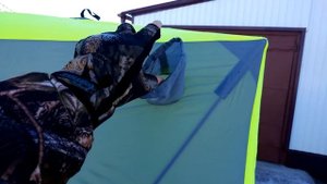 Обзор самой бюджетной палатки КУБ 1.8х1.8х2.0м.