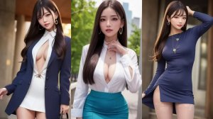 Бизнесвумен - ИИ реалистичный Арт №20