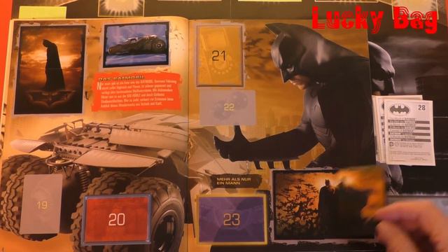 PANINI Sticker Batman Album new Panini sticker unboxing in Batman Stickeralbum смотреть онлайн