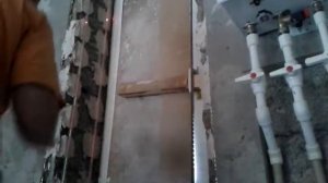 Оконный откос из цементно- песчаной смеси. Для новичков. Часть 4.